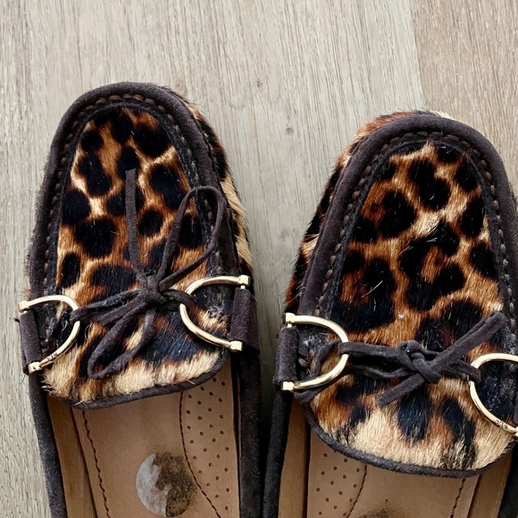 Ralph Lauren Womens Briley Moccasin / Loafer / animal print - Picture 3 of 6